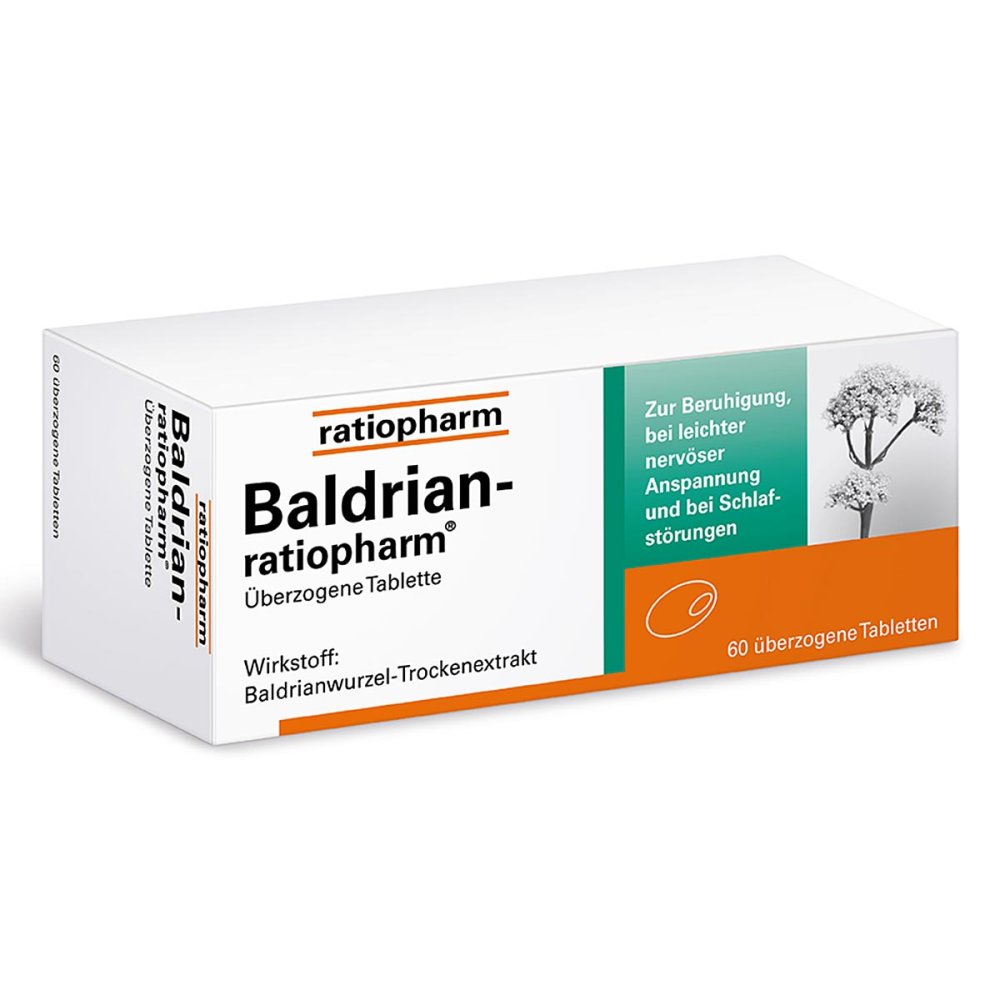 ratiopharm GmbH Baldrian-ratiopharm® überzogene Tablette 07052750