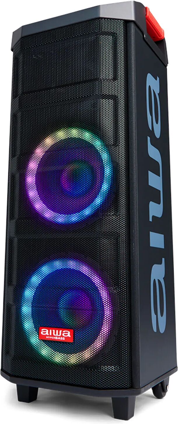 Aiwa Kbtus-608 Black / Altavoz De Fiesta & Karaoke
