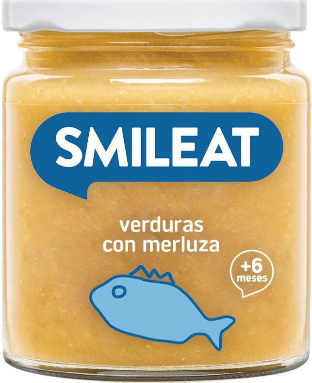 Smileat Tarrito Ecológico de Merluza Verduras 230 g