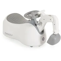 Moni Töpfchen 4 in 1 Diggy Bagger, Rutscher, Schaukelspielzeug, Licht, Musik weiß