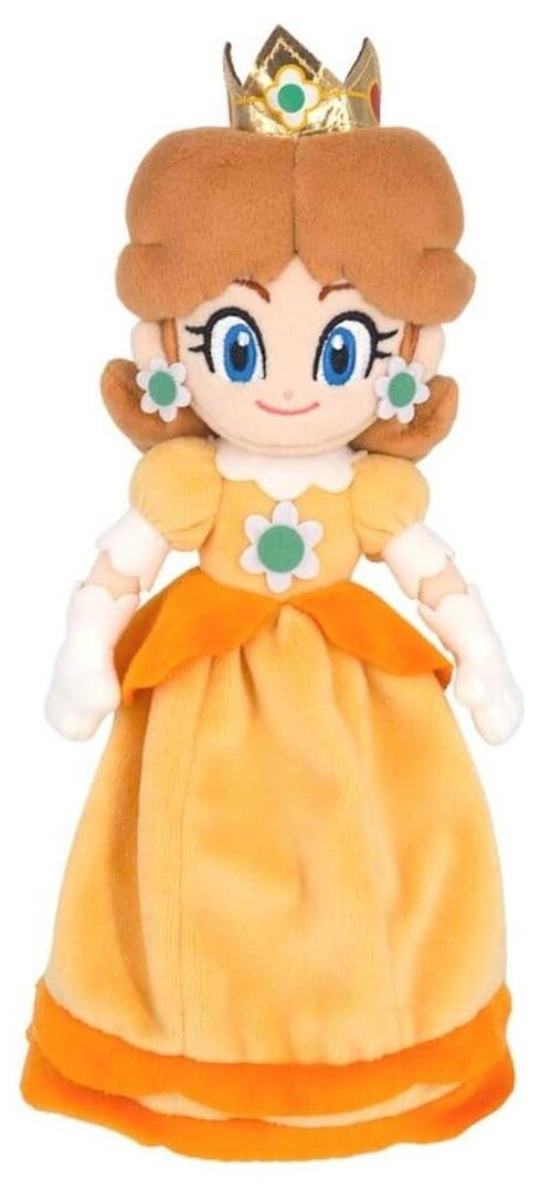 Sanei Super Mario pluche figuur Prinses Daisy, 25 cm