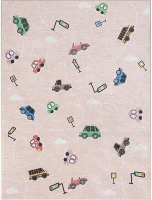 Well Woven Kids Rugs Traffic Modern Machine Washable Area Rug
