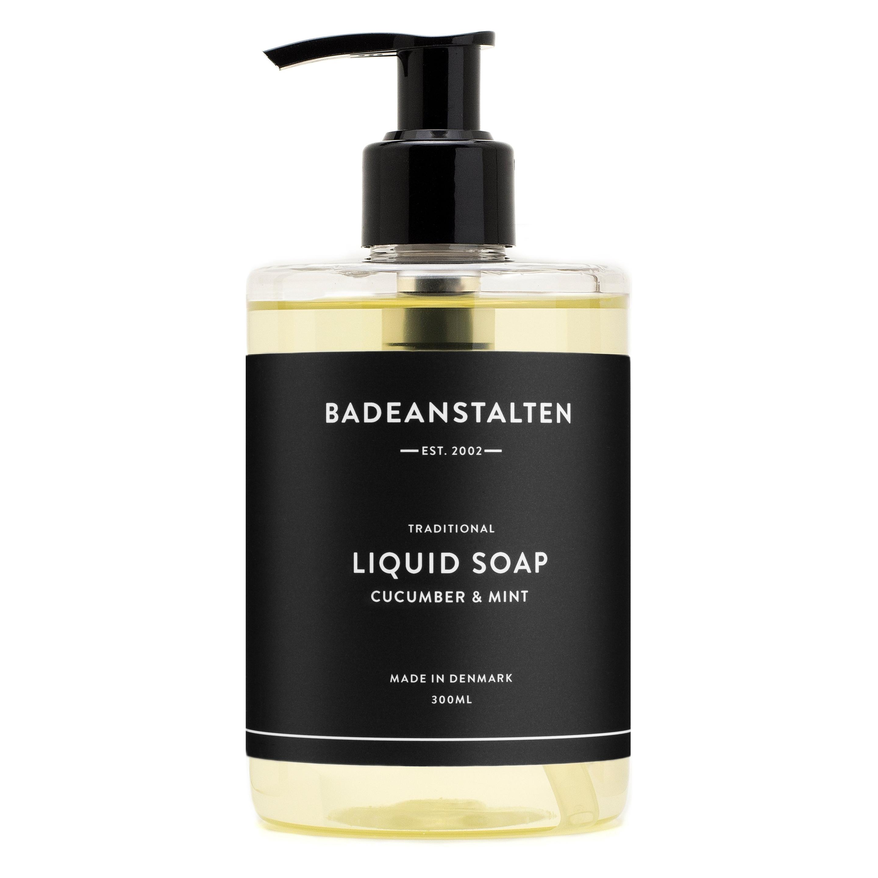 Badeanstalten - Liquid Soap - Cucumber and Mint - 300 ml (300 ml) (017566)