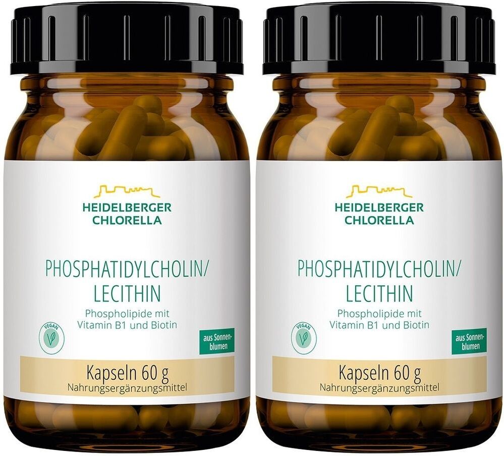 Heidelberger Chlorella PHOSPHATIDYLCHOLIN/Lecithin Kapseln 2x 2x120 St