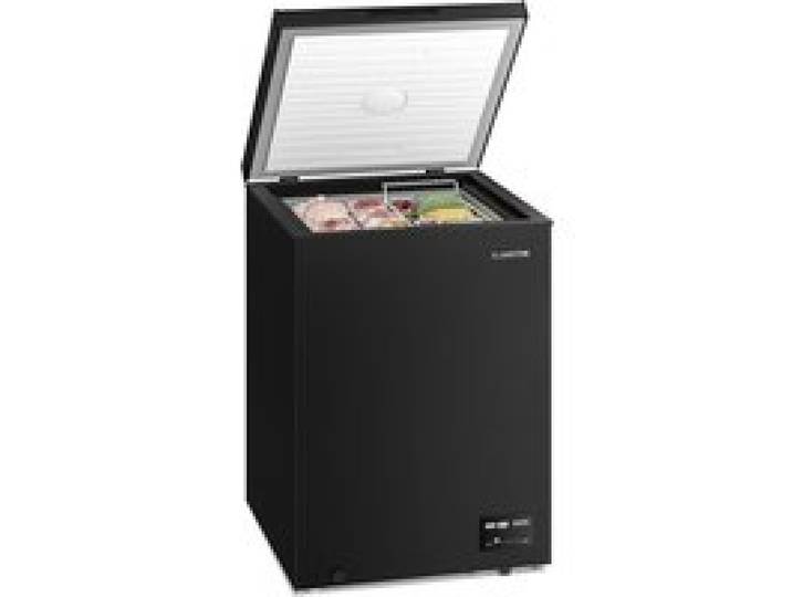 Klarstein Iceblokk Congélateur Coffre 84cm 142L Noir