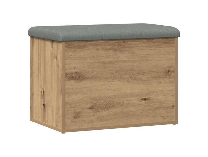 vidaXL Sitzbank Mit Stauraum Artisan-Eiche 62/42/45 Cm Holzwerkstoff, Braun, 42x45x62 cm, Esszimmer, Bänke, Sitzbänke