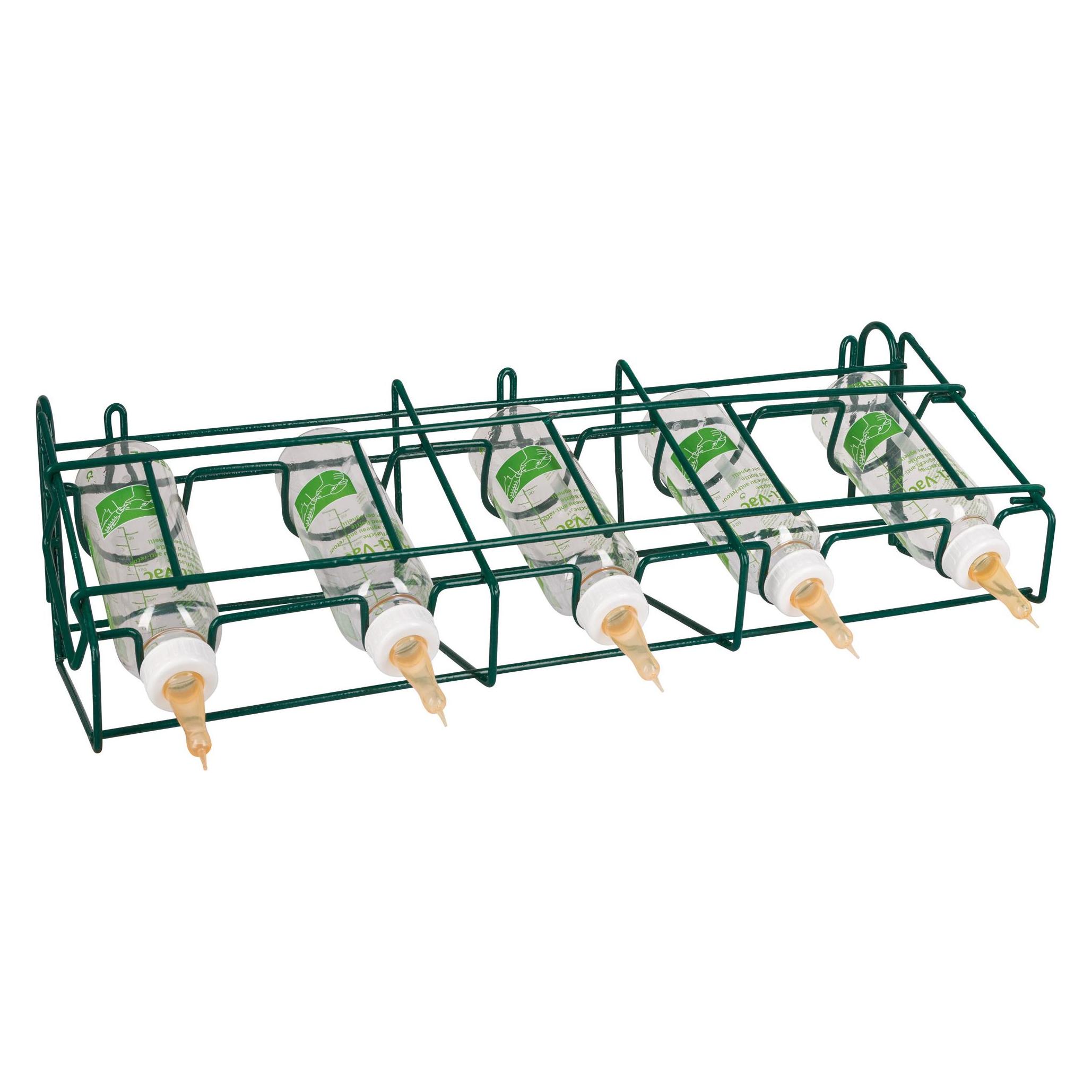 Kerbl Futterflaschenhalter Anti-Vac für 5 Flaschen (27110)