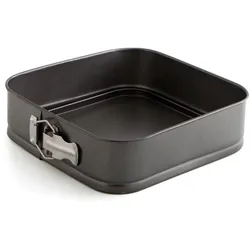 Quid Sweet Grey Abnehmbare quadratische Form aus lackiertem Stahl 24cm Schwarz