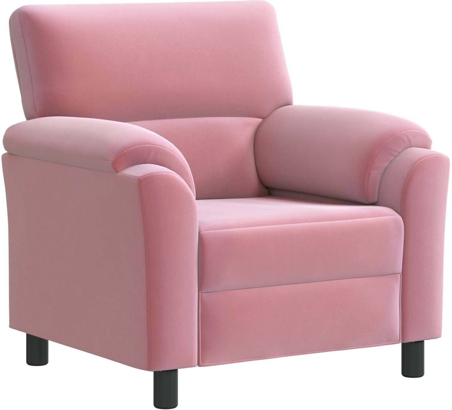 vidaXL Ensemble de Canapés 2 pcs Rose Velours