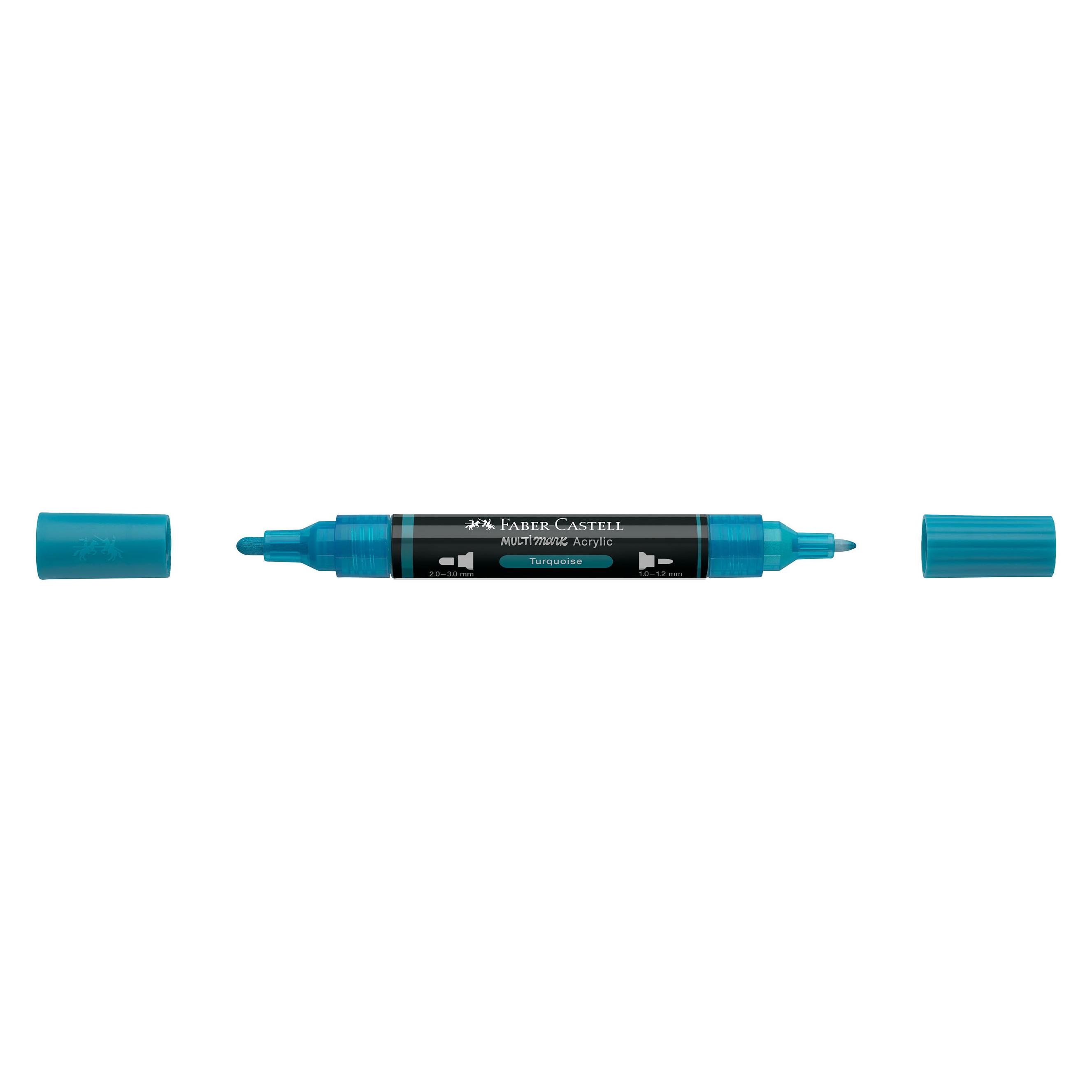 Faber-Castell Multimark Acrylic Marker. turquoise (1x) (185913)