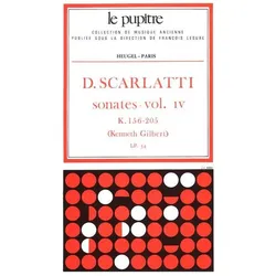 Sonates vol.4 (K156-205) pour clavecin, Fachbücher von Kenneth, Gilbert