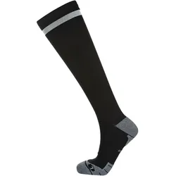 ENDURANCE Torent Reflective Long Kompressions-Laufsocken 1001 - black 43-47