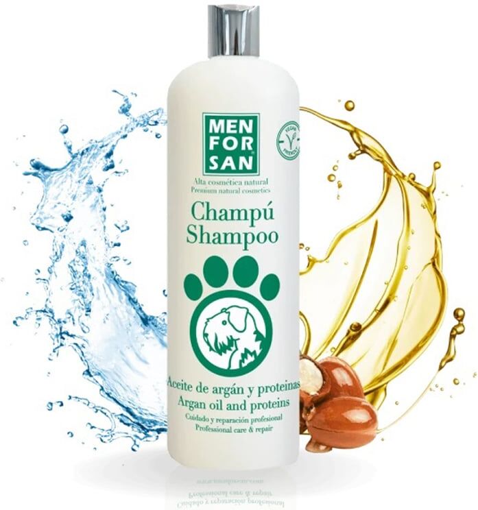 Menforsan Champô Proteínas Seda + Óleo de Argan 300 ml