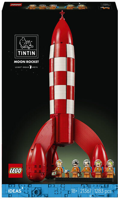 Lego FOGUETAO LUNAR TINTIN 21367