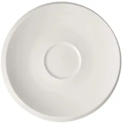 Villeroy & Boch Untertasse New Moon 6 Stück, Weiss, Untertasse, Weiss