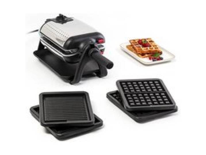 Gaufrier lectrique rversible King Size - TEFAL WM755D12 - Plaques amovibles - Thermostat rglable - 1200 W