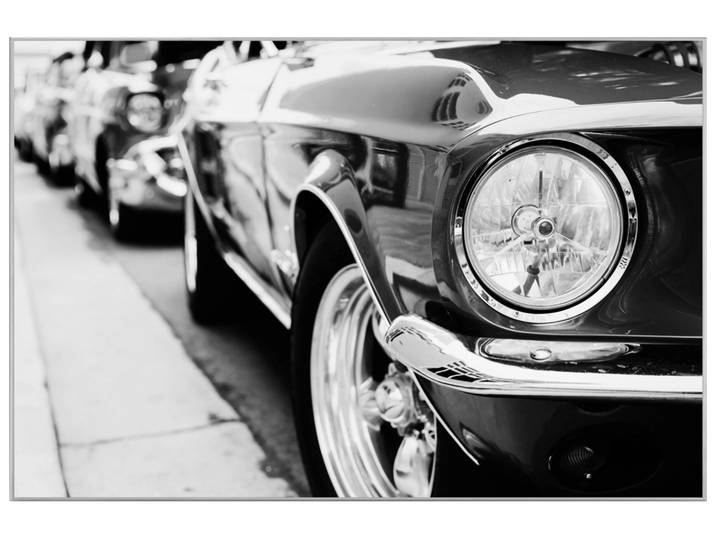 Bild mit Rahmen Oldtimer image LAND