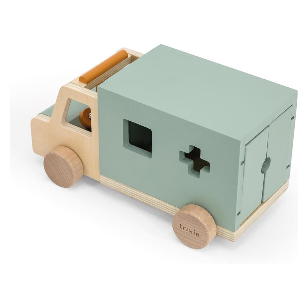 Trixie Baby Baby Krankenwagen aus Holz (B0CL2MMJGV)