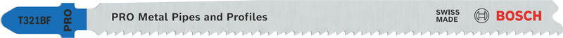 Bosch PRO Metal Pipes and Profiles T321BF Stichsägeblatt, 132 mm, 25-tlg. 2608655127