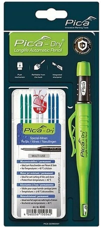 Bau-/Tieflochmarker Pica-Dry+Minenset Farbe sortiert +Minenset 4000 871 854 PICA (30404)