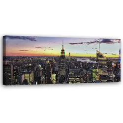 WANDBILD gebäude und wolkenkratzer