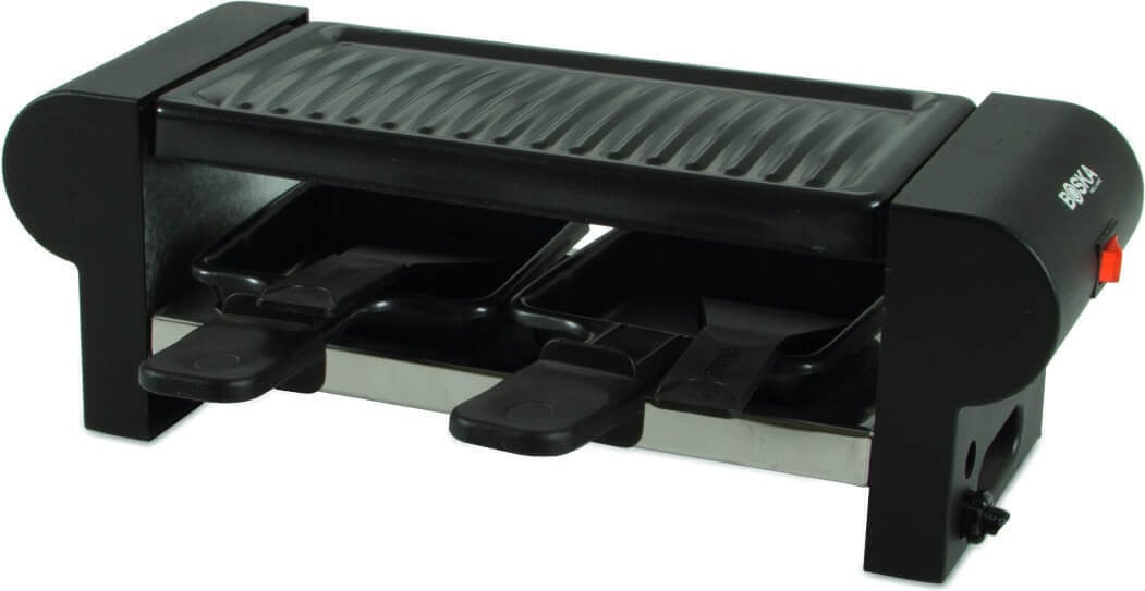 Boska Raclette Mini Pro collectie, roestvrij staal, zwart