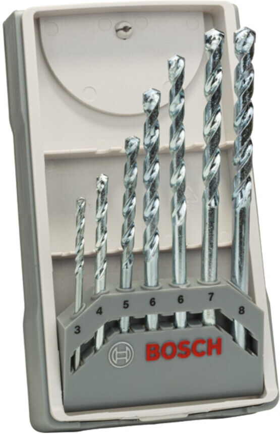 Bosch Steinbohrer-Set CYL-1 7-teilig 3, 4 5, 6 6, 7 8 mm (2607017079)