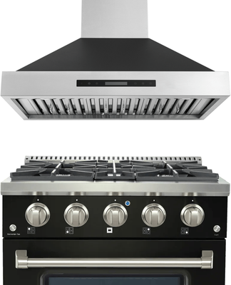 Proline Range Hoods "Proline 30"" Dual Fuel Range + Hood Bundle   Save 10%"