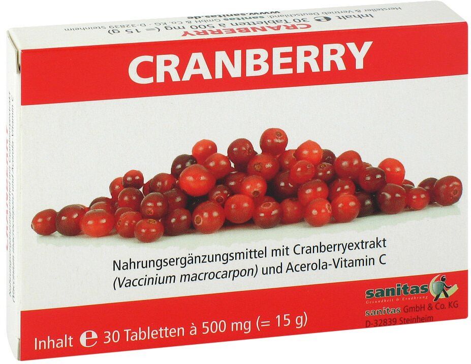 Cranberry Tabletten 30stk