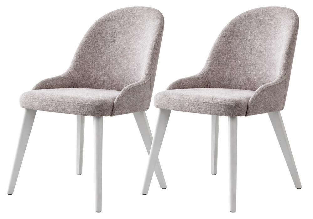 Set van 2 elegante moderne eetkamerstoelen van JVmoebel