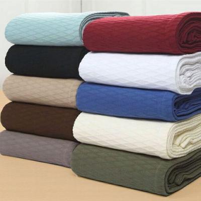 Home City, Inc. Diamond Blanket, Full / Queen, Aqua