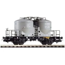 PIKO 54695 H0 Zementsilowagen Ucs9120, schwarzer Rahmen, DR, Ep. IV
