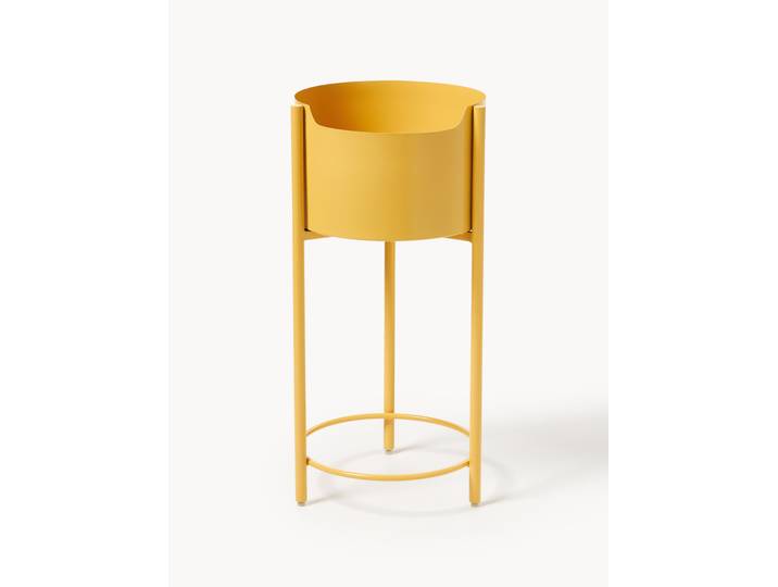 Cache-pot en métal Taru, haut. 65 cm