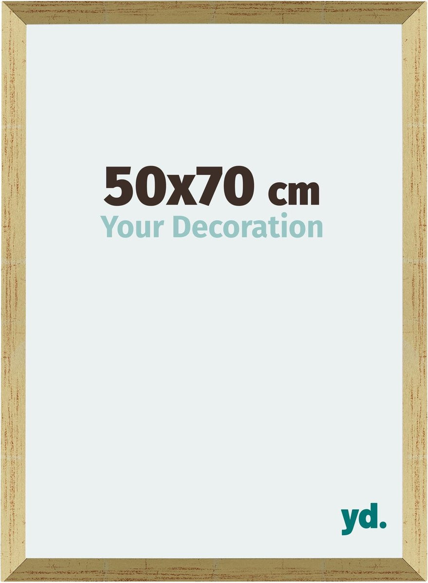 Your Decoration Fotolijst Goud Glans MDF 50x70 cm
