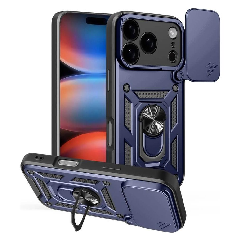 Cover-Discount iPhone 18 Pro / iPhone 17 Pro - Armor Case mit Ständer (Apple iPhone 17 Pro, Apple iPhone 18 Pro) (78131211)