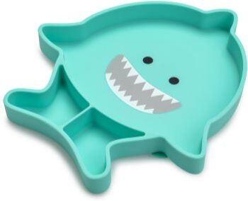Melii Silicone Suction Plate prato com ventosa Shark 1 un.. Silicone Suction Plate