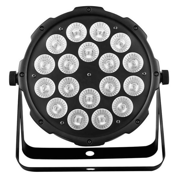 LIGHT4ME HEXO PAR 18x12W RGBWA-UV Strahler Scenic (12 W, LED) (5908249820845)