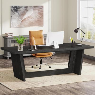 Bluebell 70.8-Inch Executive Computer Desk, Large Home Office Desk