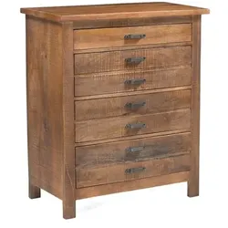 DAHEIM Kommode Kolsterrange Holz Braun
