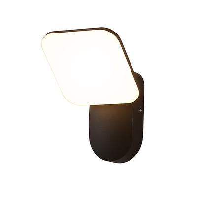 Außenwandleuchte LED moderne Außenwandleuchte wasserdichte Wandhalterung matt für Garten Flur Terrasse Terrasse Outdoor Indoor Dual Use AC85-265V