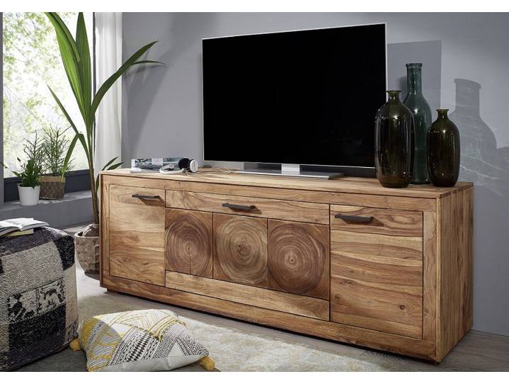 TV Board 178x62cm 'Rio' Sheesham massiv