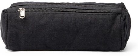 Trousse de toilette publicitaire en coton recyclé Biyur noir TAILLE UNIQUE ADULTE