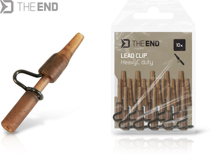 Clip plomb HeavyC duty Delphin TheEND / 10 pcs Ground Ground