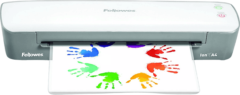 Plastificadora - Fellowes Ion A4, Laminadora, Blanco
