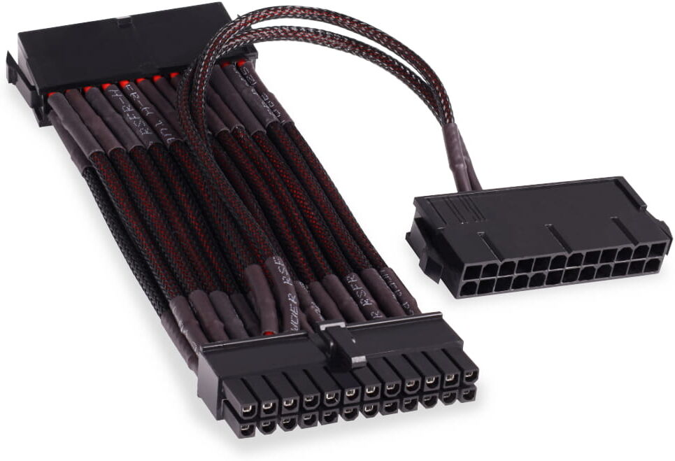 Alphacool Dual 24-Pin Netzteil Starterkabel (2x24-Pin auf 1x24-Pin)