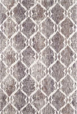 The Curated Nomad Haynee Moroccan Trellis Shag Rug