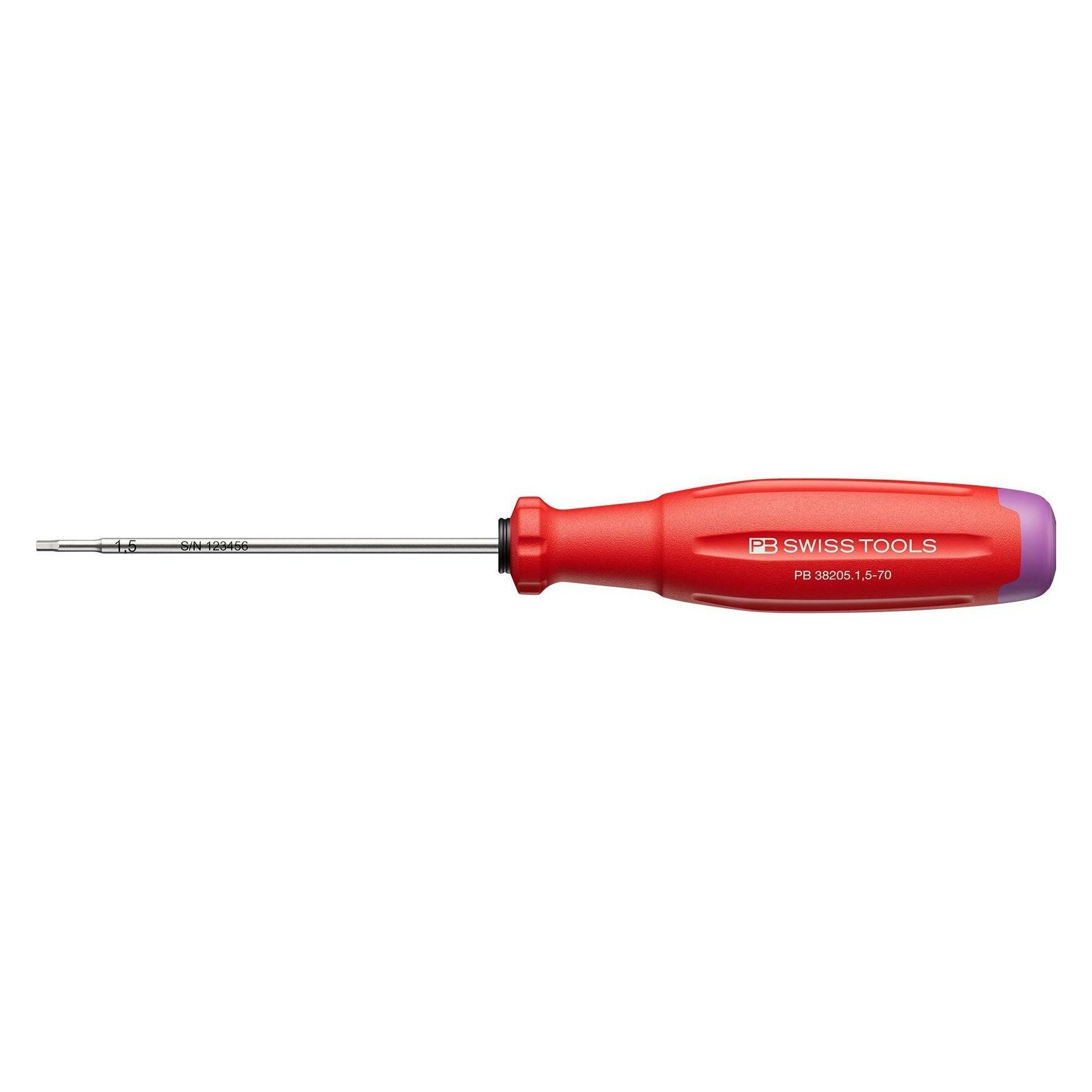 PB Swiss Tools Innensechskant-Schraubenzieher (Innensechskant) (PB 38205.1,5-70-141265.0157)
