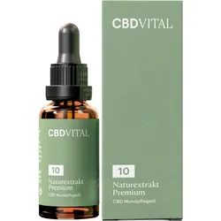 CBD 10% Mundpflegeöl Naturextrakt Premium Tropfen 30 ml