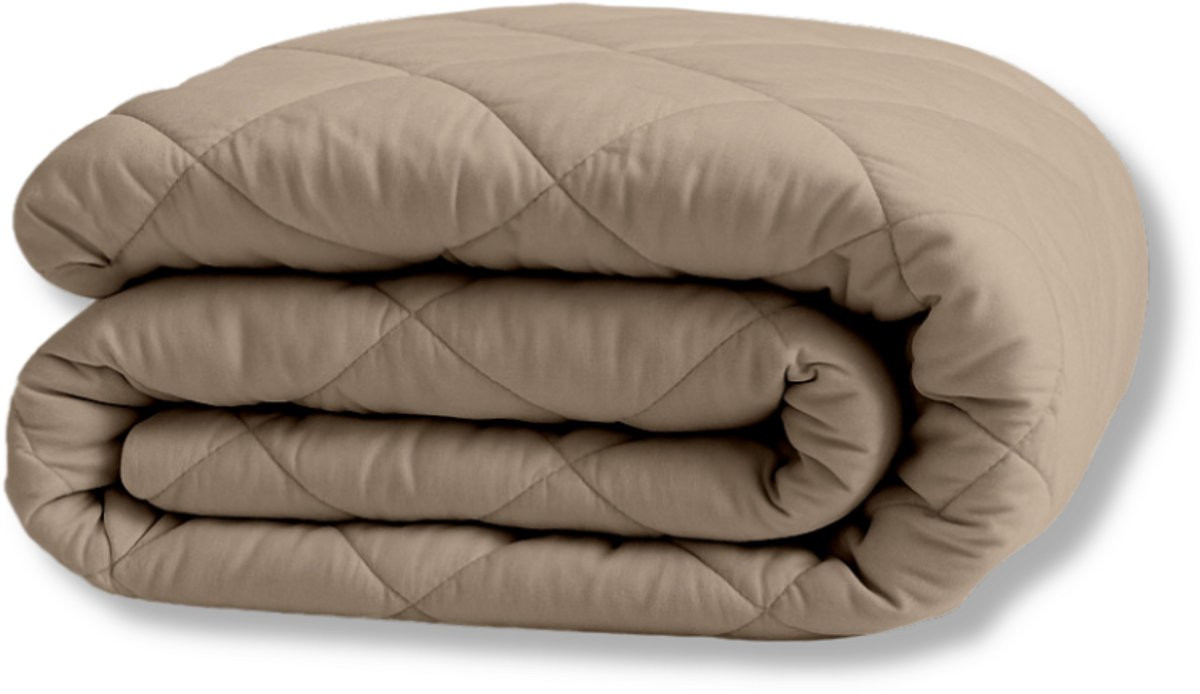 Y-NOT Dekbed Zonder Overtrek All Season - Taupe - 240 x 220 cm