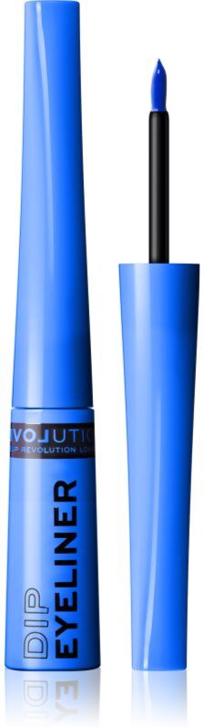 Revolution Relove Dip precise liquid eyeliner shade Blue 5 ml